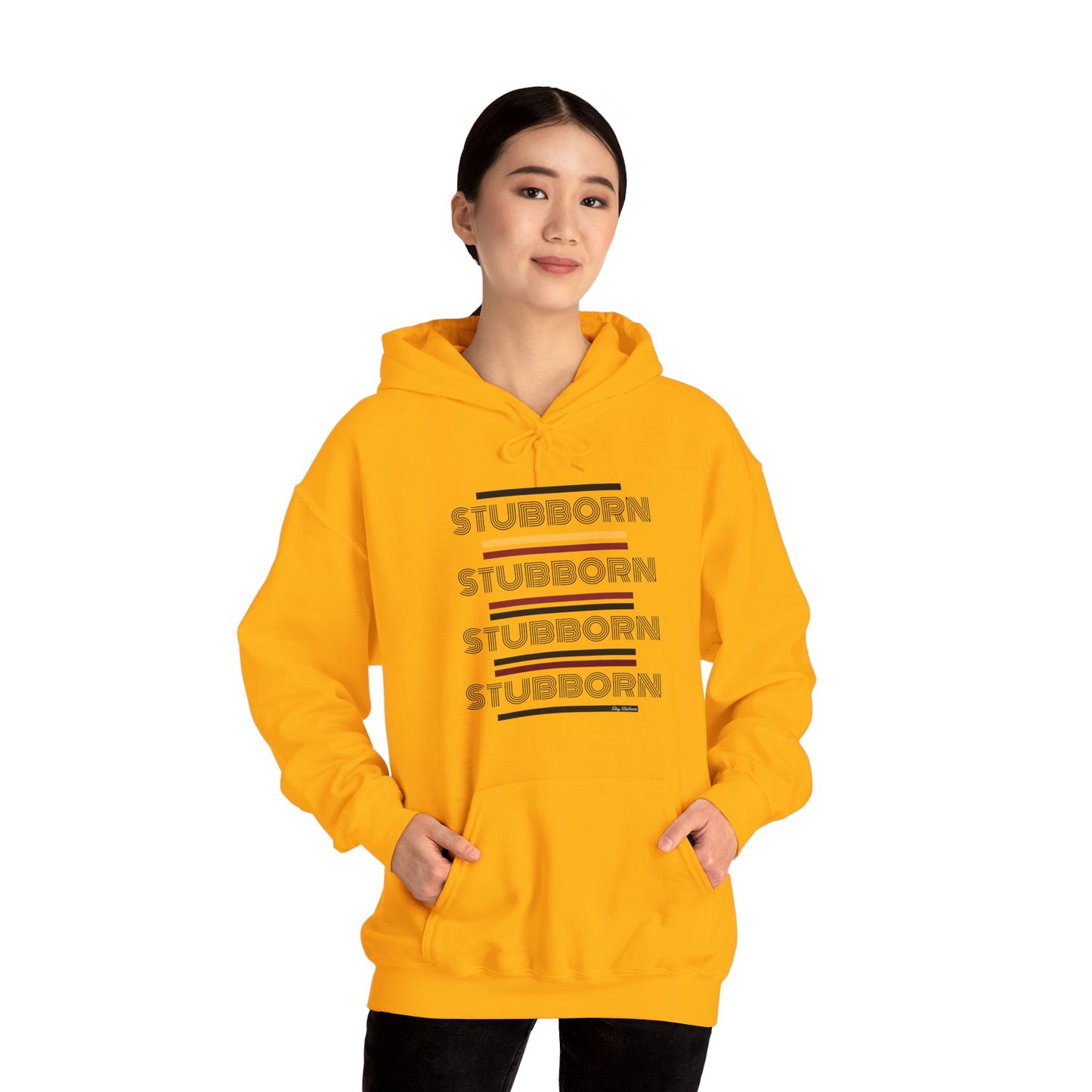 Stay Stubborn Retro - Women's Hoodie