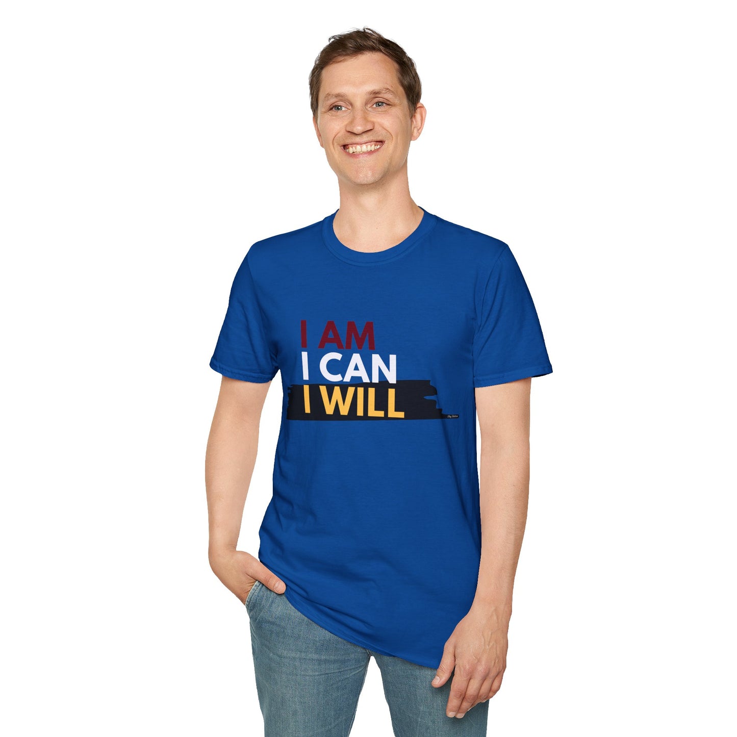 I AM, I CAN, I WILL - Men's T-Shirt
