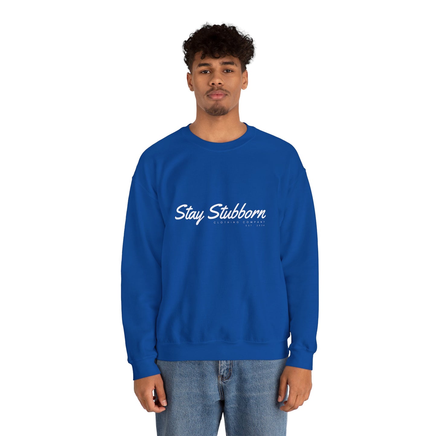 Stubborn - Men's Crewneck Sweatshirt