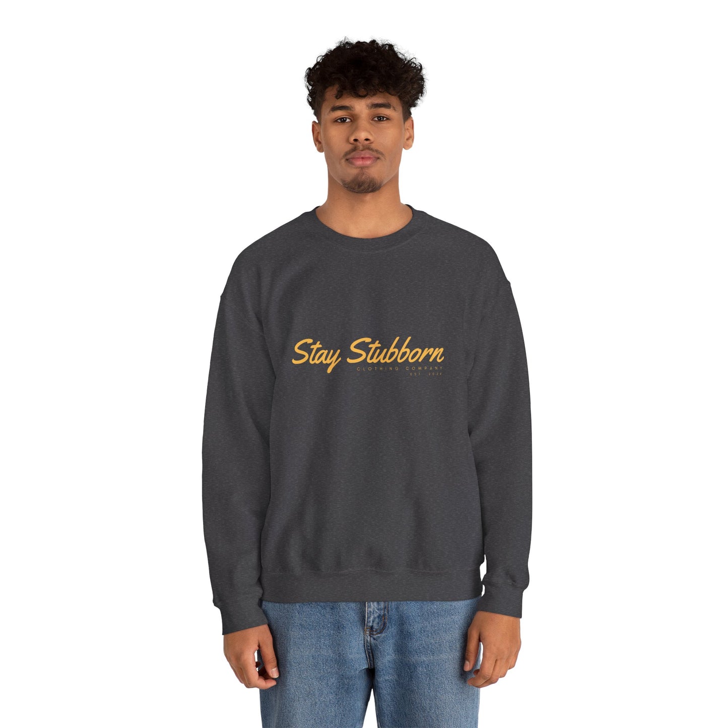 Stubborn - Men's Crewneck Sweatshirt