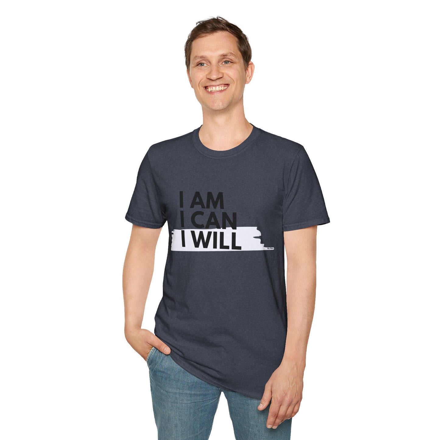 I AM, I CAN, I WILL - Men's T-Shirt