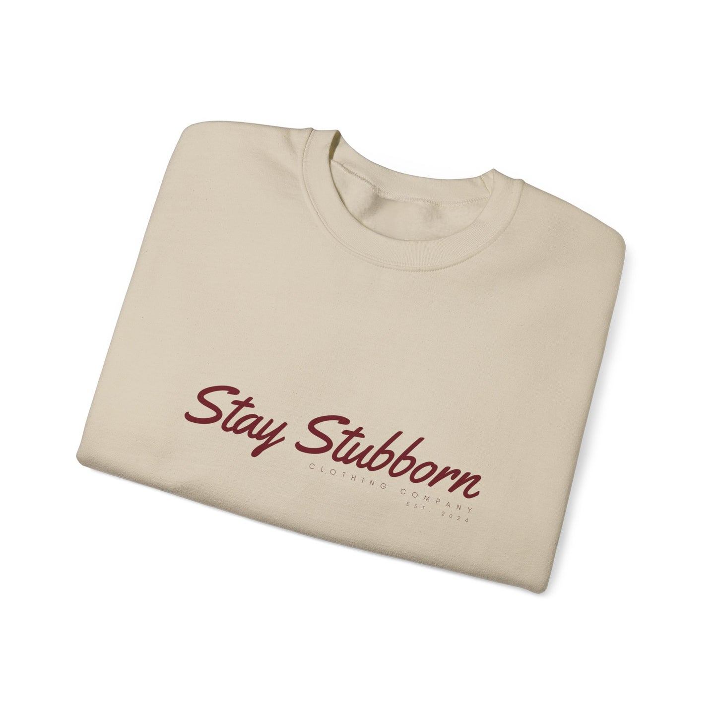 Stubborn - Men's Crewneck Sweatshirt