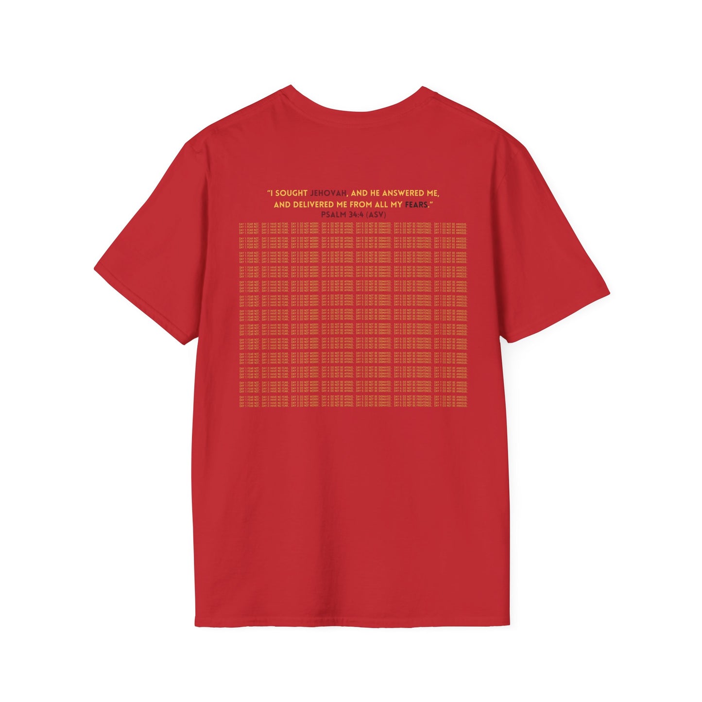 Do not be afraid - Softstyle Women's T-Shirt
