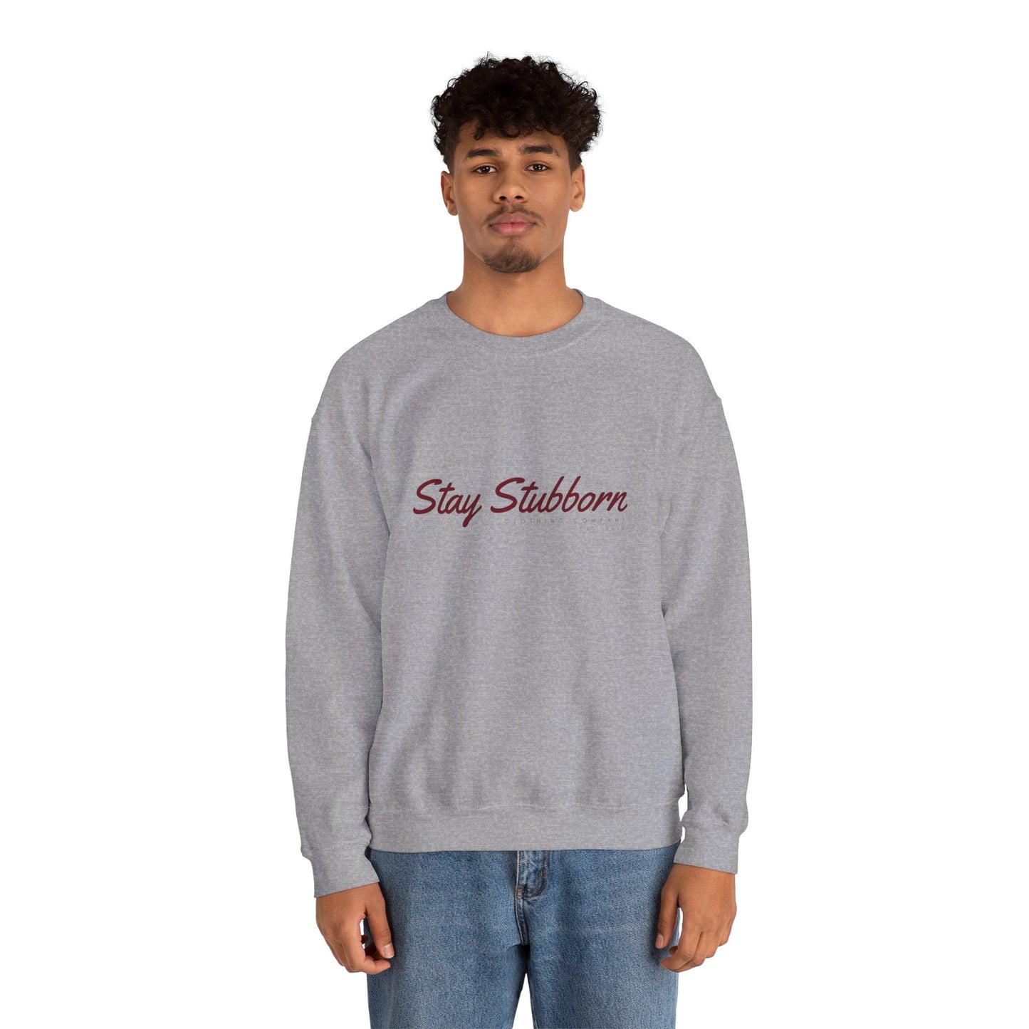 Stubborn - Men's Crewneck Sweatshirt