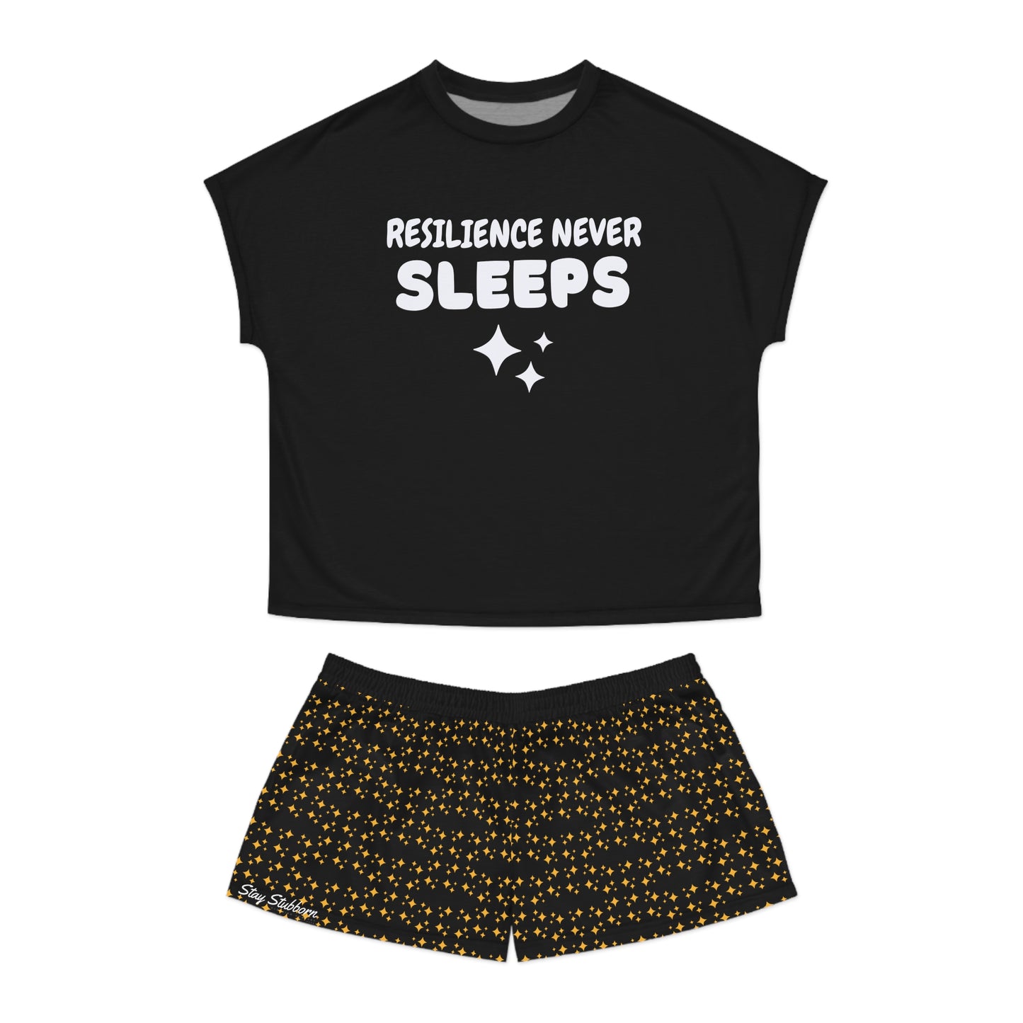 Resilience Never Sleeps - Women's Short Pajama Set
