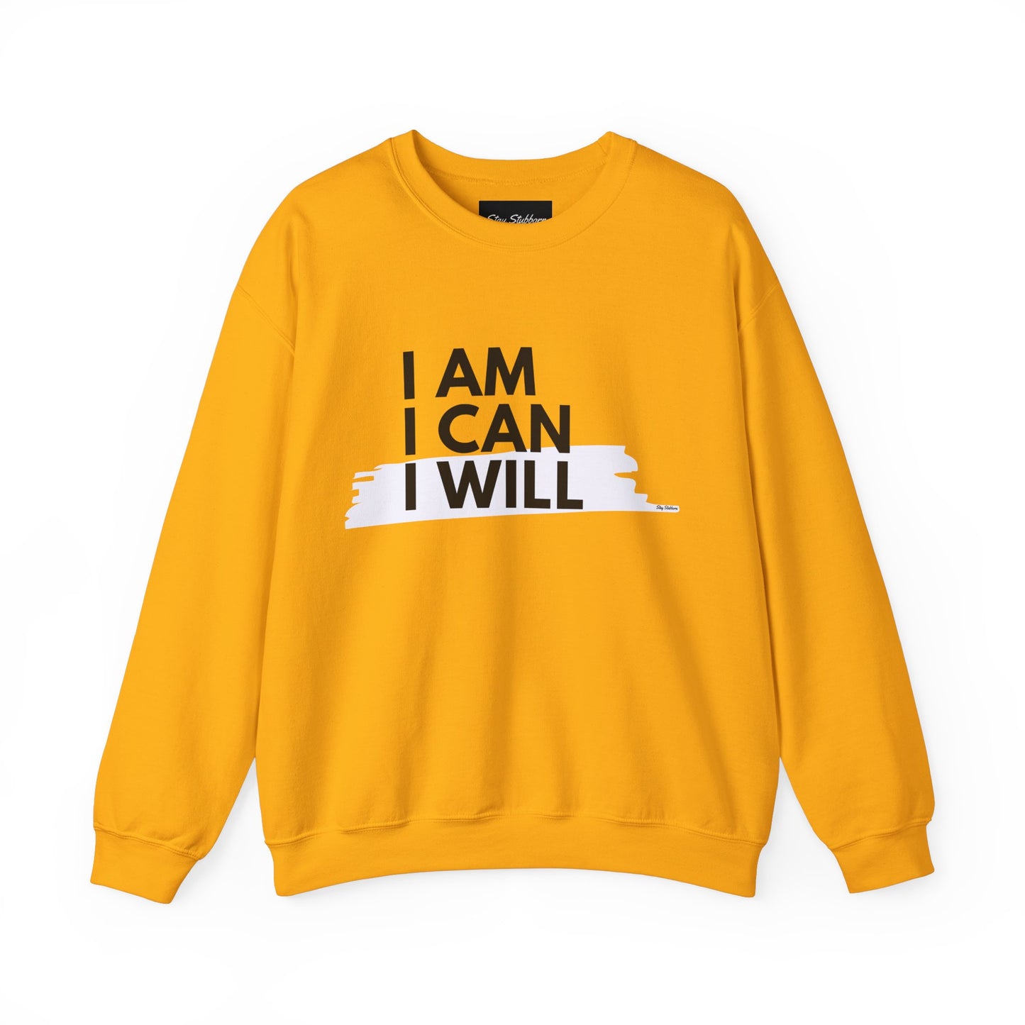 I AM, I CAN, I WILL - Men's Crewneck Sweatshirt