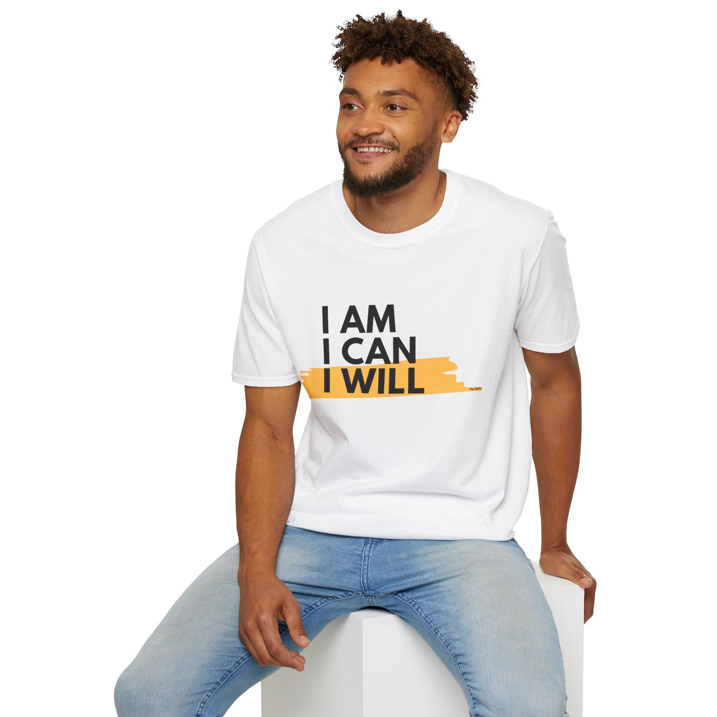 I AM, I CAN, I WILL - Men's T-Shirt