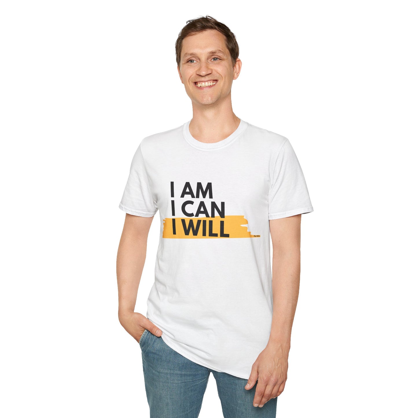 I AM, I CAN, I WILL - Men's T-Shirt