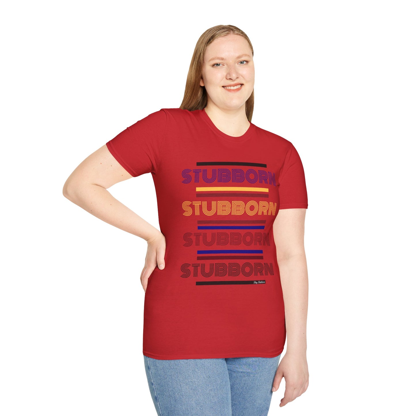 Stay Stubborn Retro - Women's T-Shirt