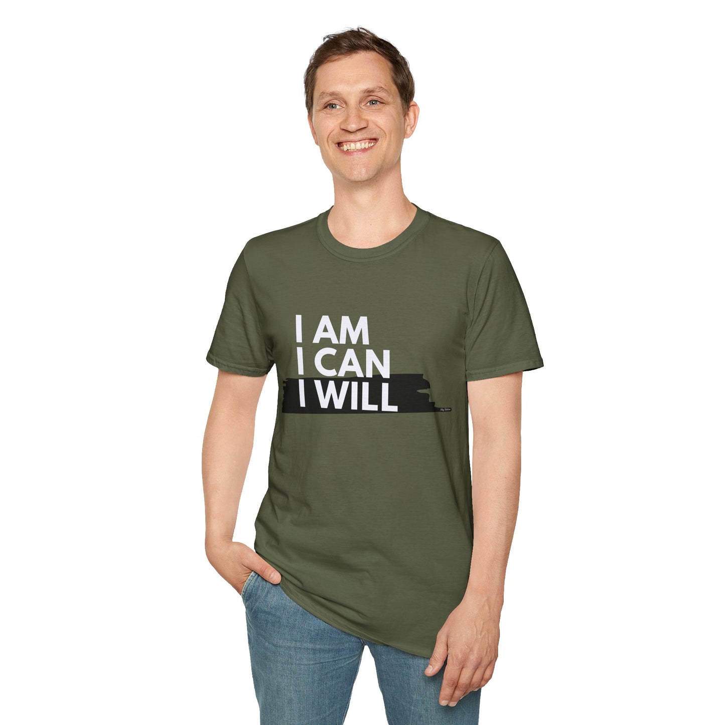 I AM, I CAN, I WILL - Men's T-Shirt
