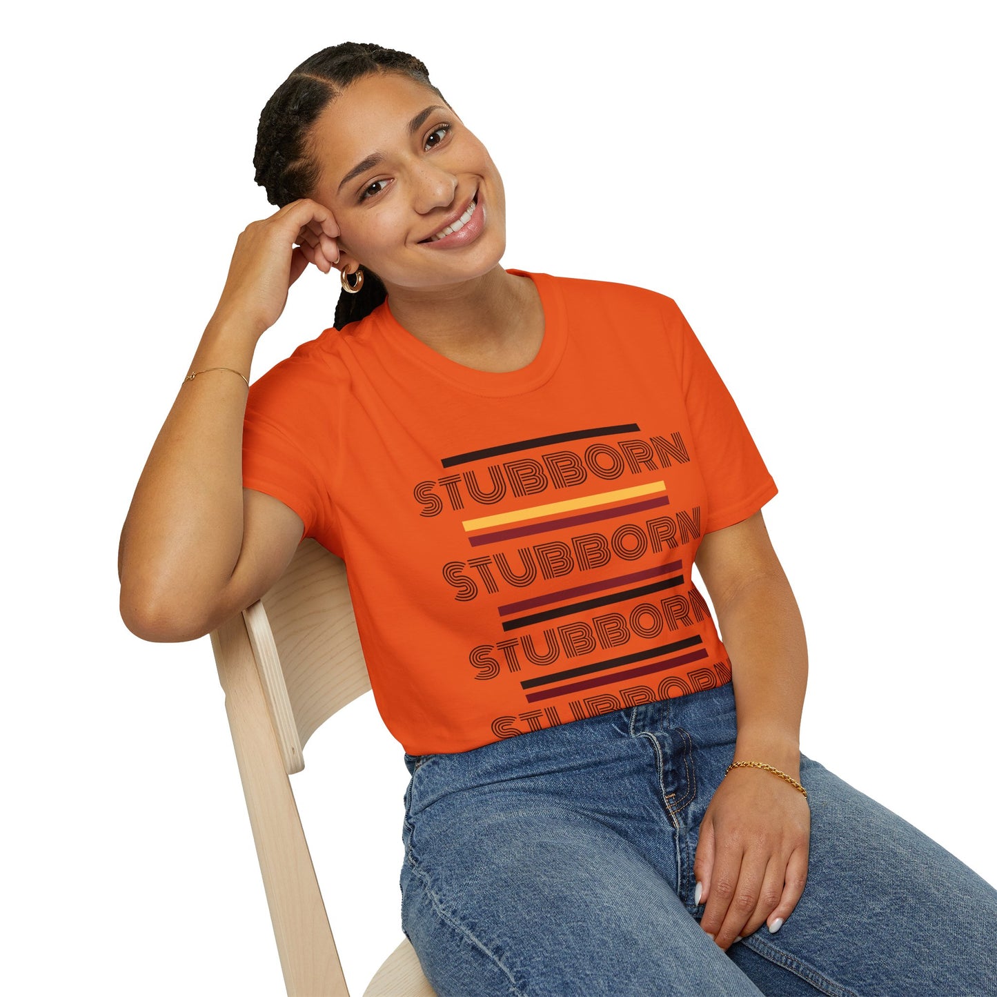 Stay Stubborn Retro - Women's T-Shirt