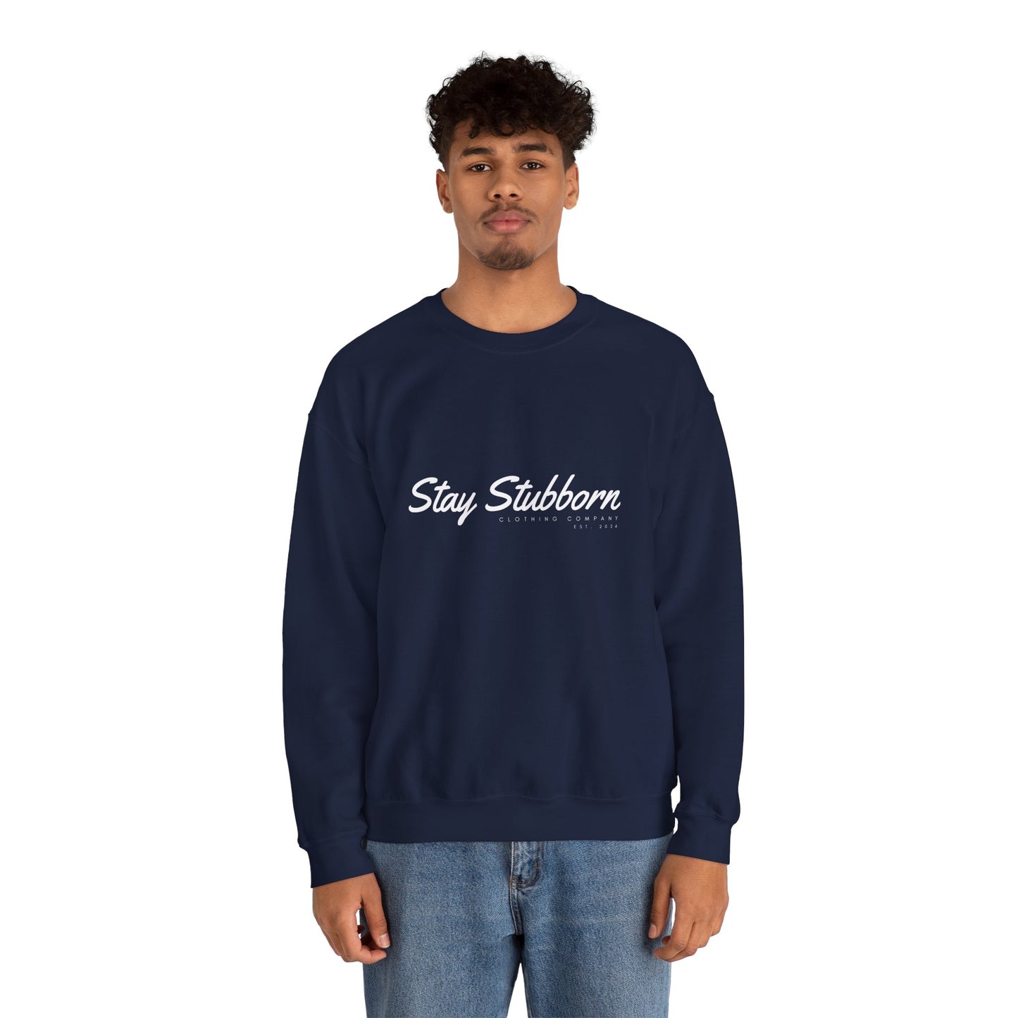 Stubborn - Men's Crewneck Sweatshirt