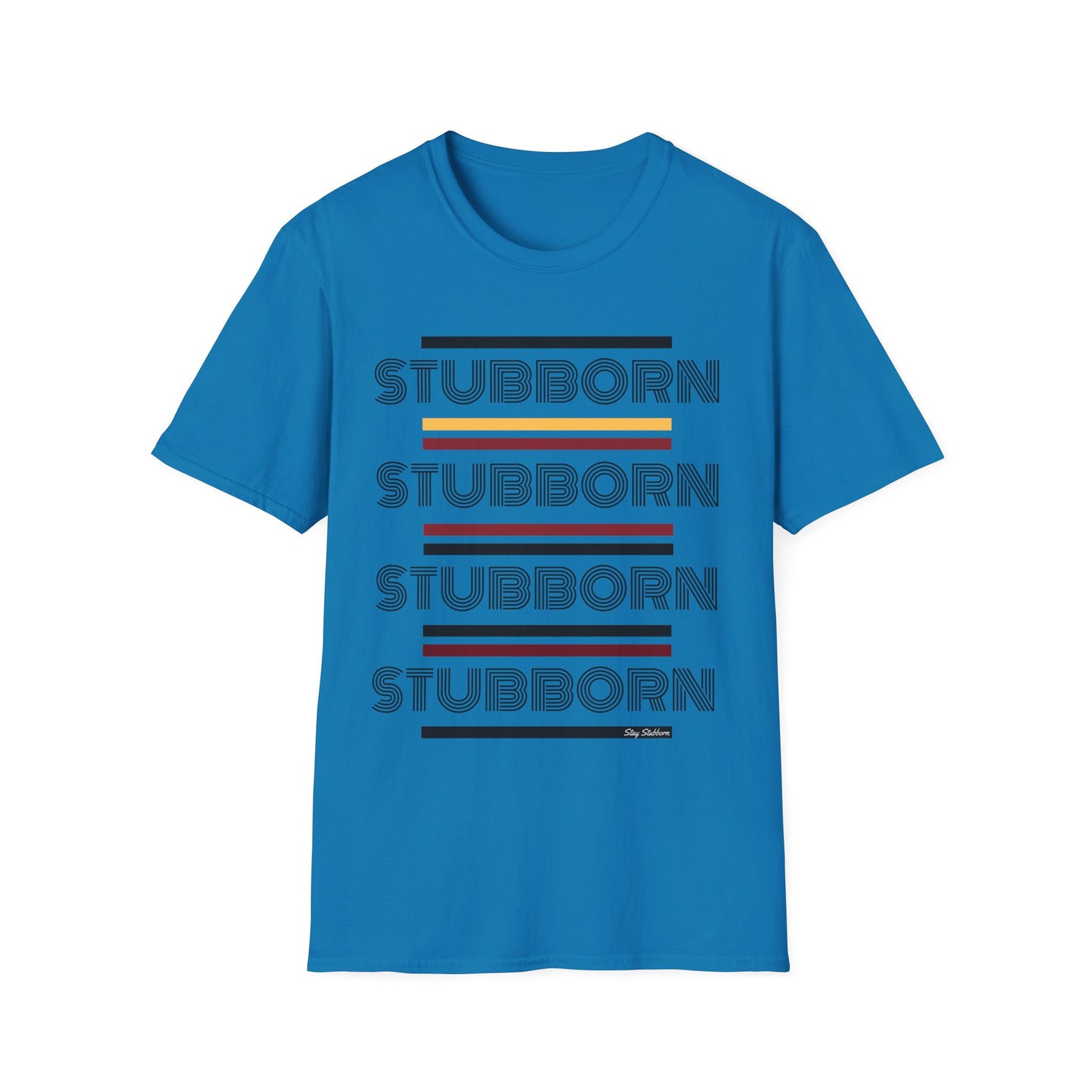 Stay Stubborn Retro - Men's T-Shirt