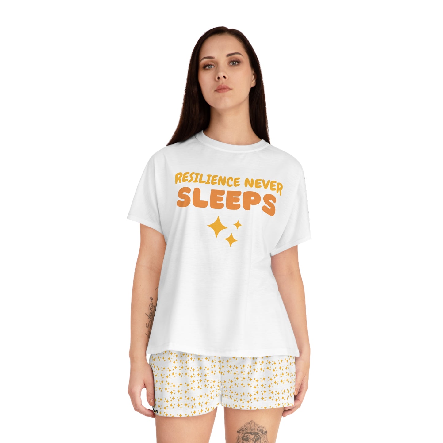 Resilience Never Sleeps - Women's Short Pajama Set