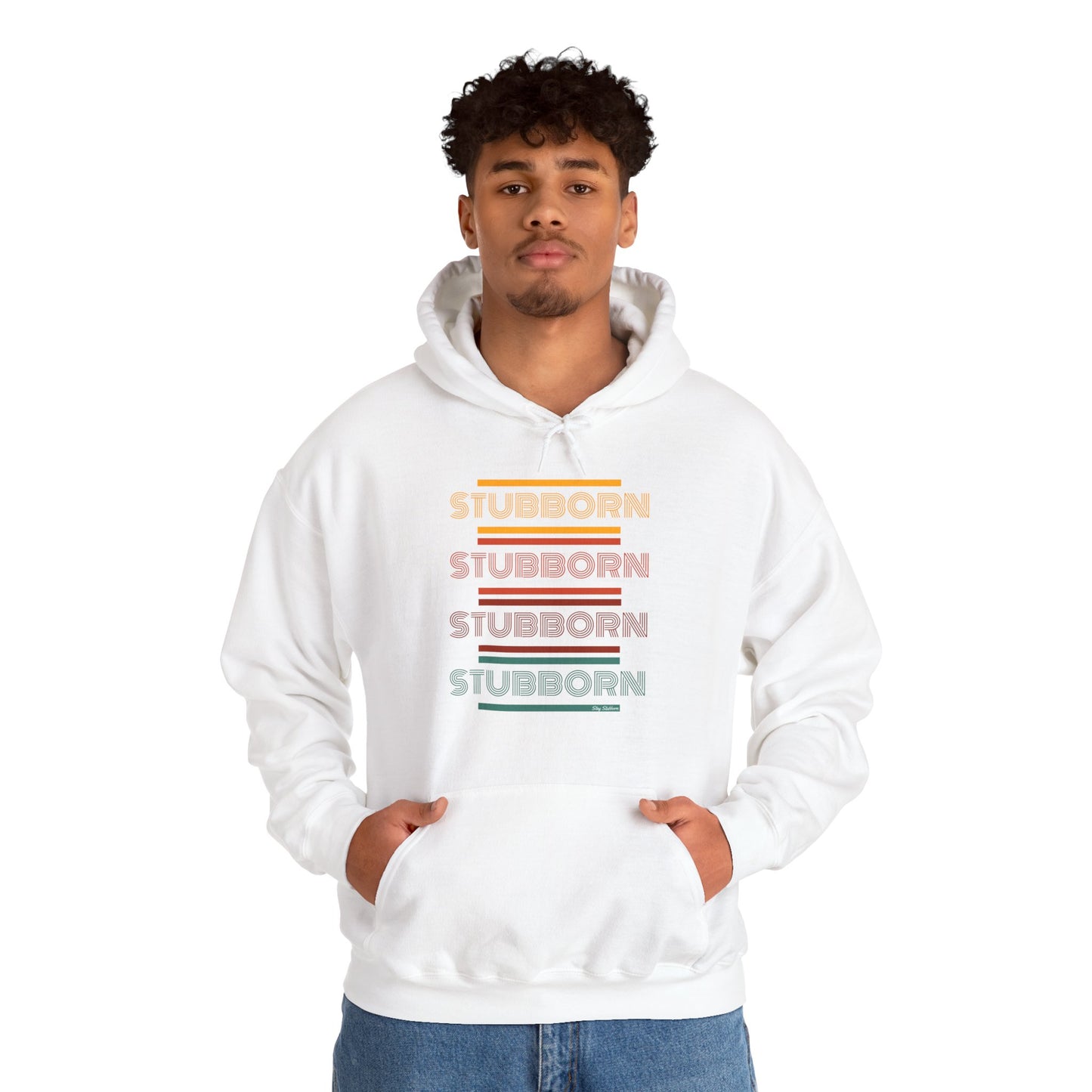 Stay Stubborn Retro - Hoodie