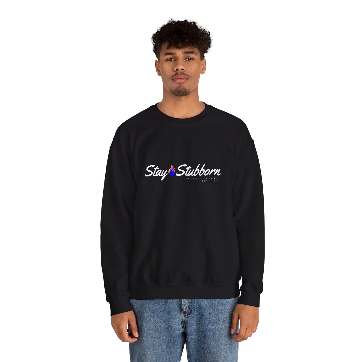 Stubborn - Men's Crewneck Sweatshirt