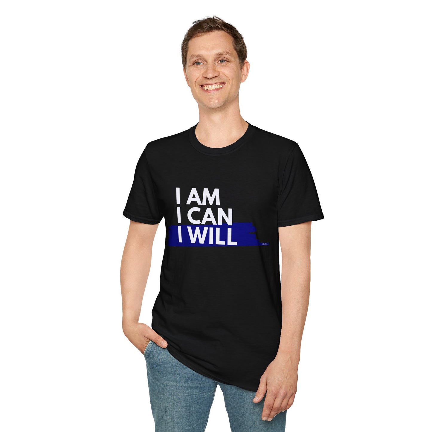 I AM, I CAN, I WILL - Men's T-Shirt