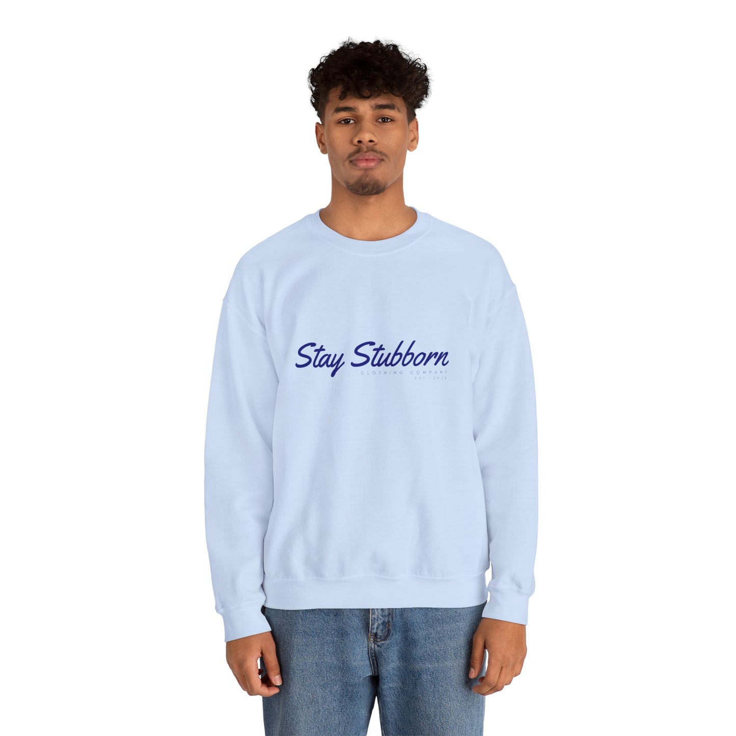 Stubborn - Men's Crewneck Sweatshirt