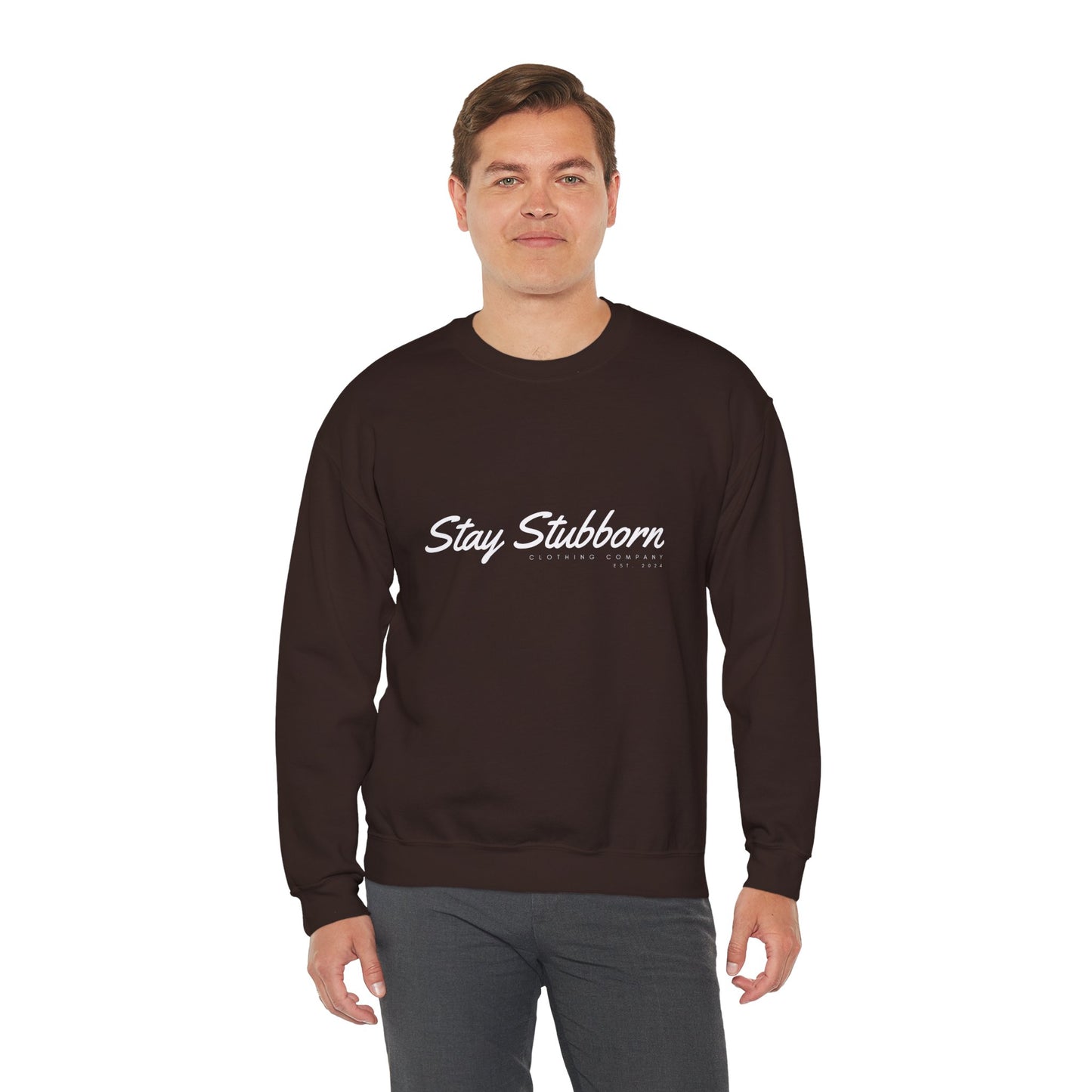 Stubborn - Men's Crewneck Sweatshirt
