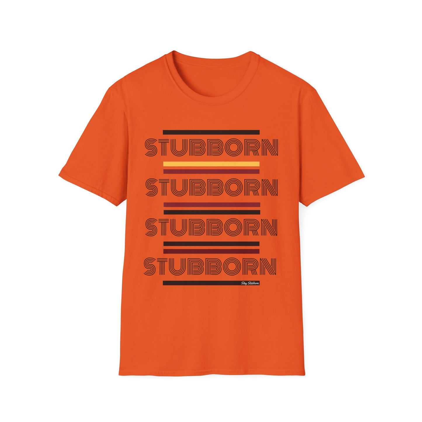 Stay Stubborn Retro - Men's T-Shirt