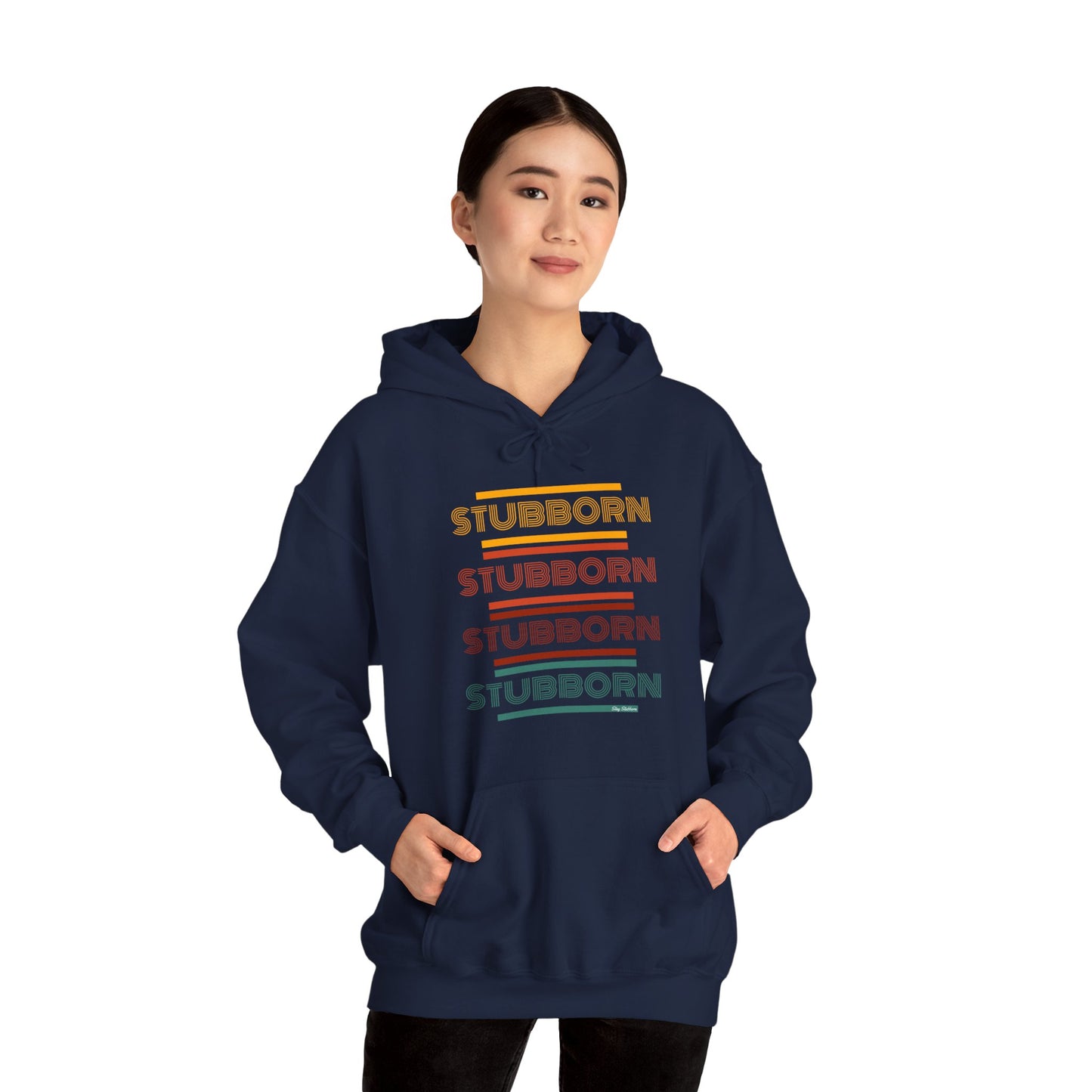 Stay Stubborn Retro - Women's Hoodie