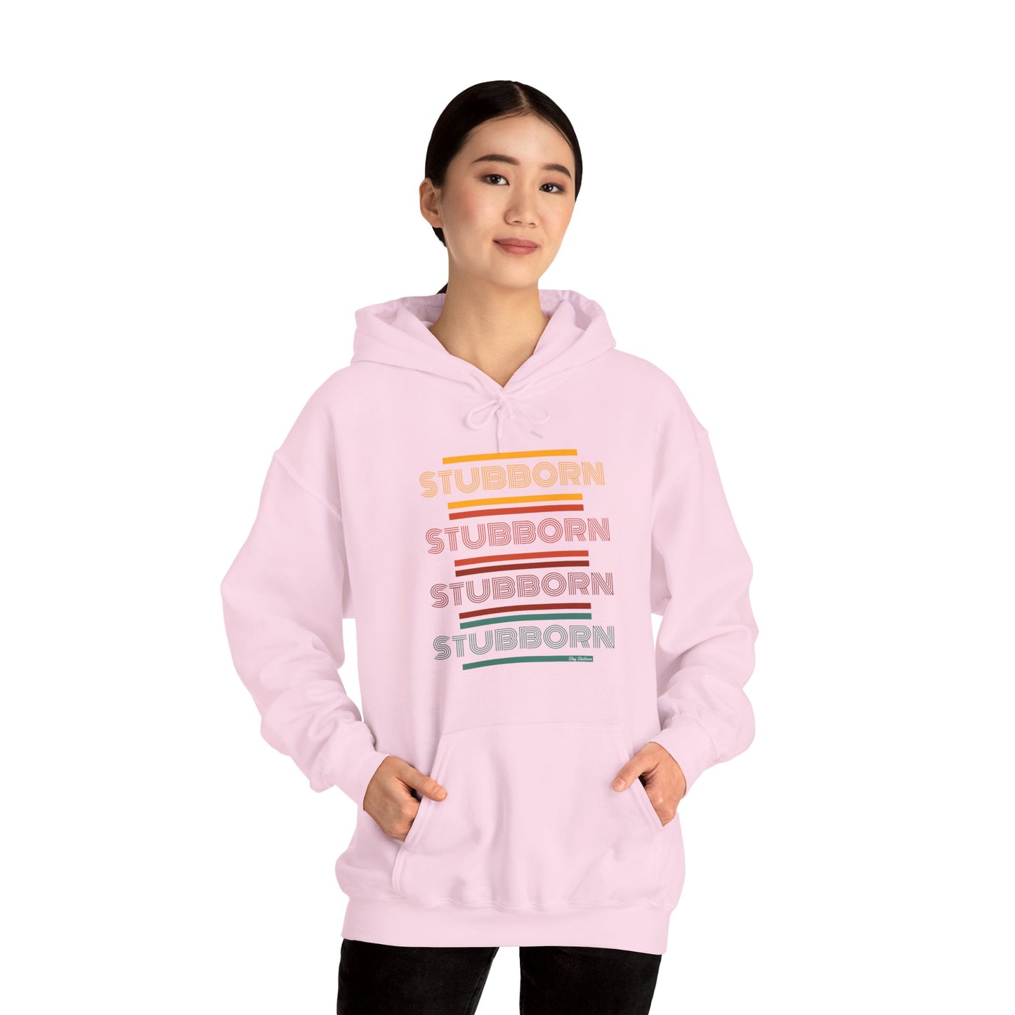 Stay Stubborn Retro - Women's Hoodie