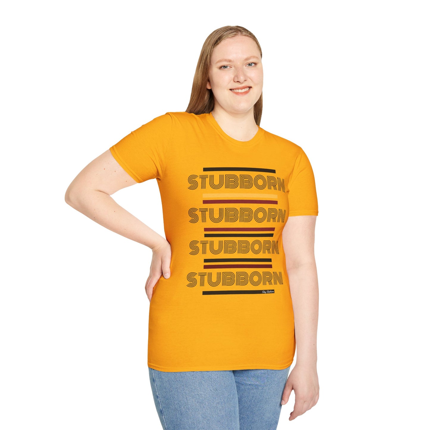Stay Stubborn Retro - Women's T-Shirt