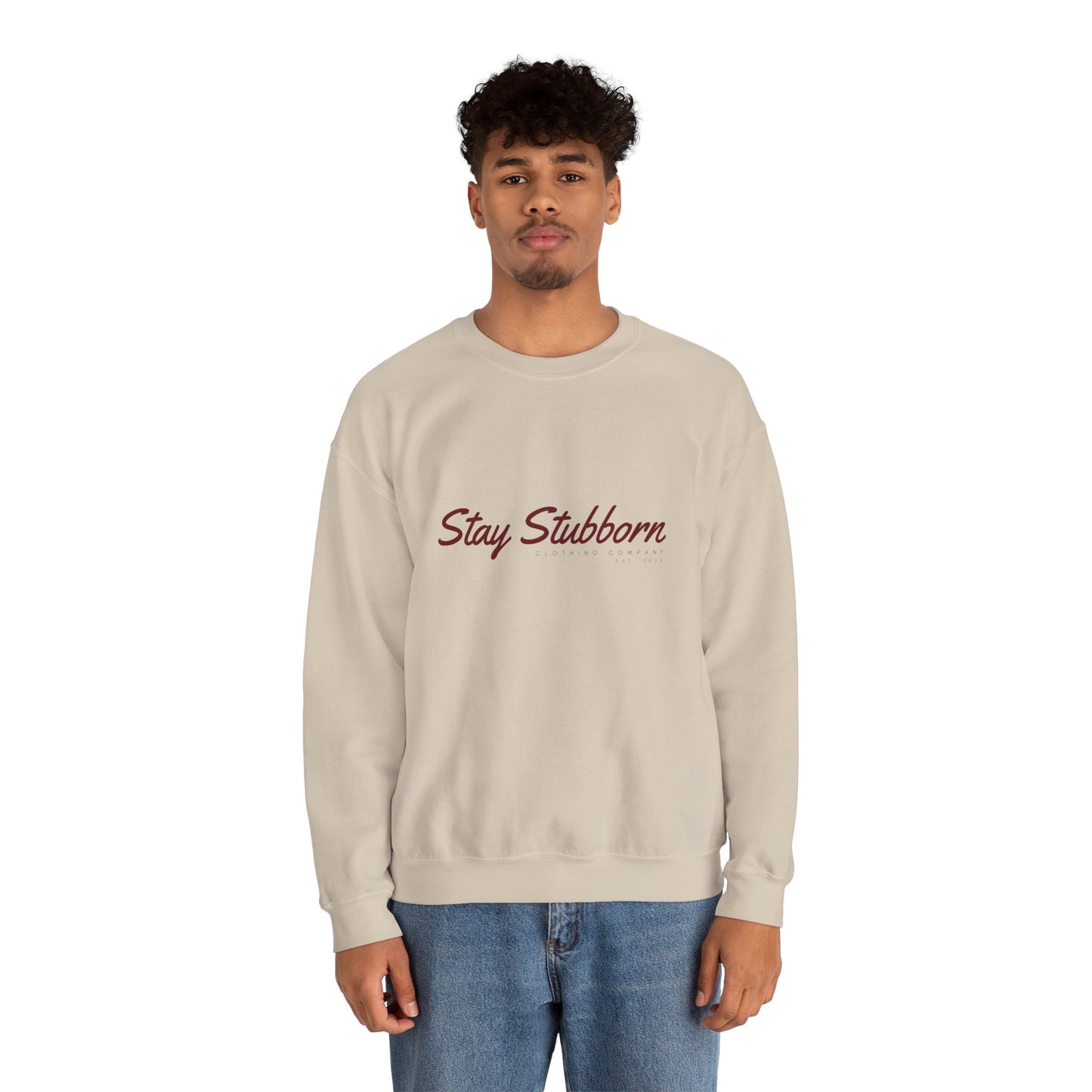 Stubborn - Men's Crewneck Sweatshirt