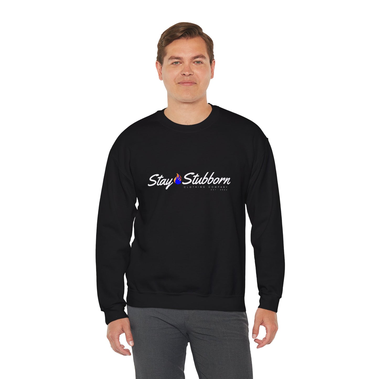 Stubborn - Men's Crewneck Sweatshirt