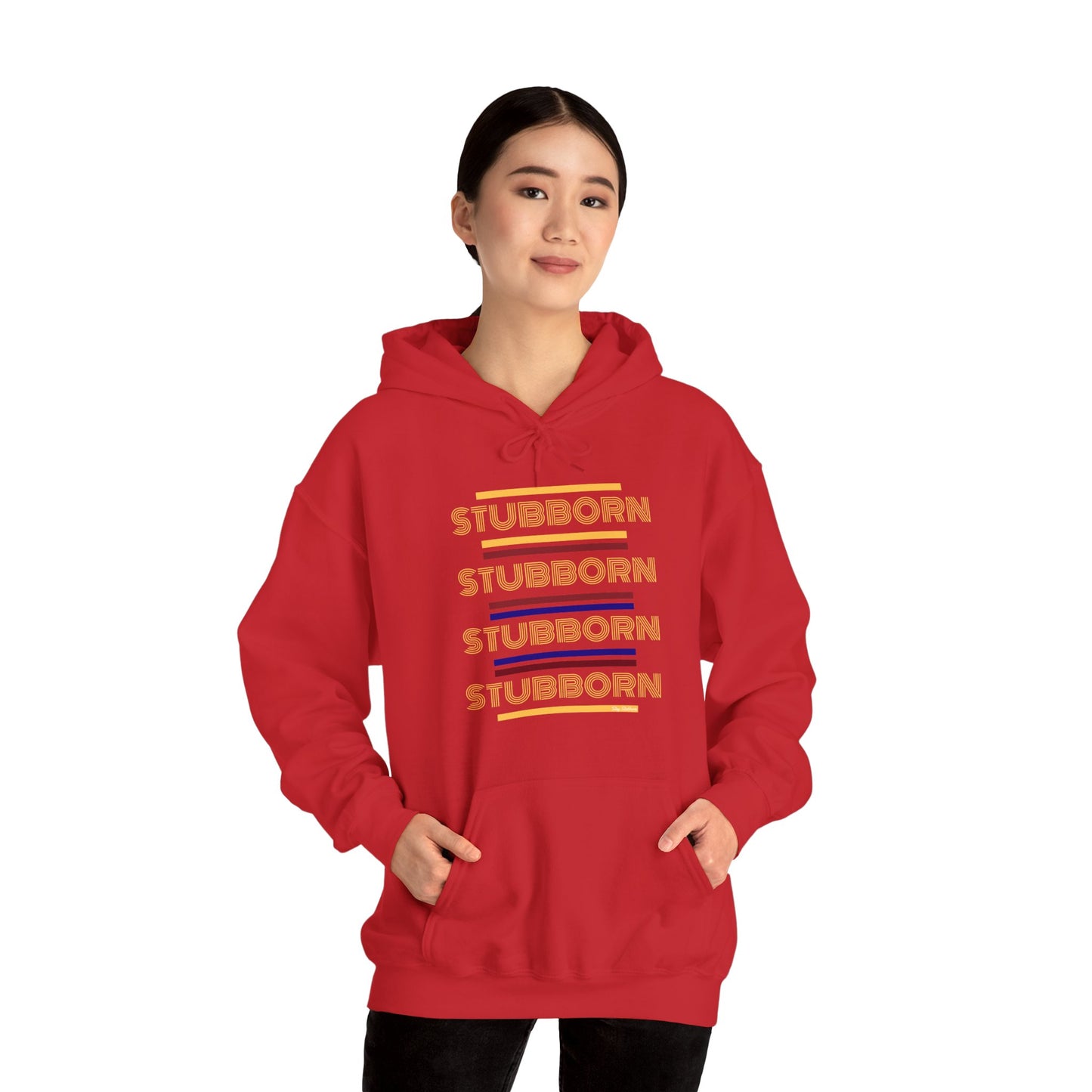 Stay Stubborn Retro - Women's Hoodie