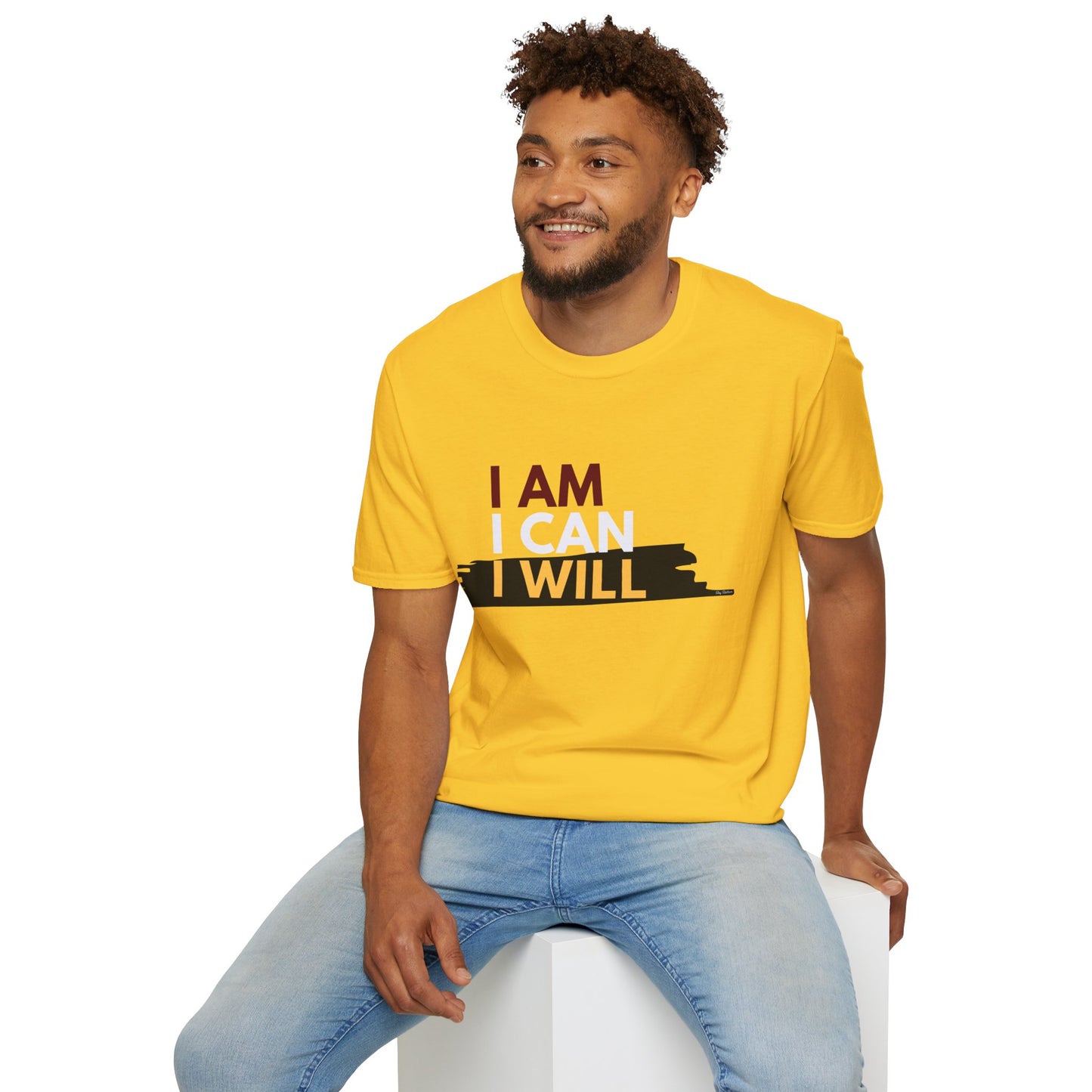 I AM, I CAN, I WILL - Men's T-Shirt