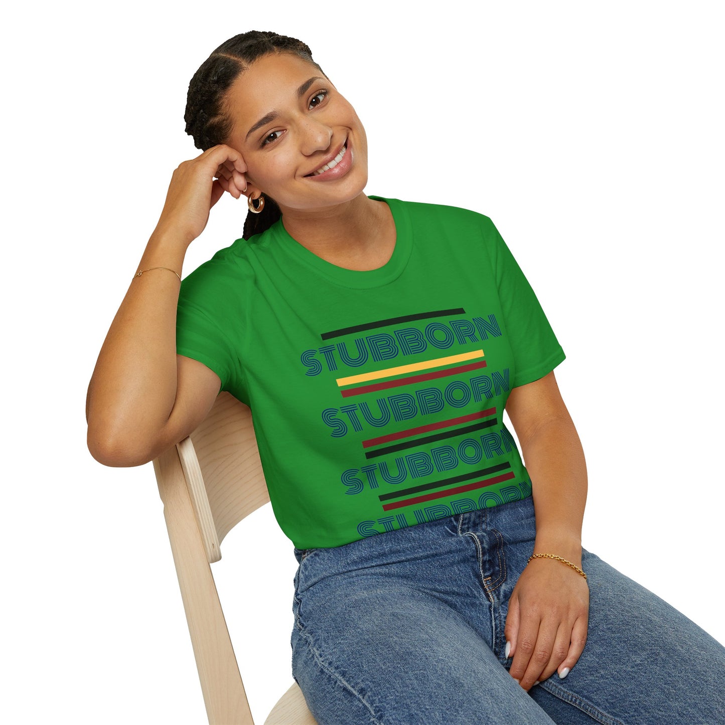 Stay Stubborn Retro - Women's T-Shirt