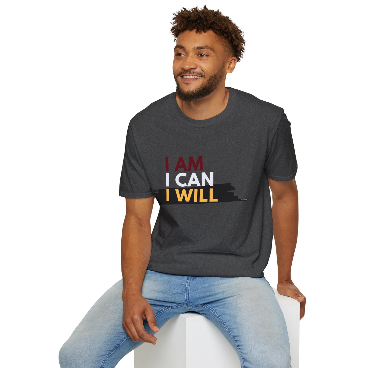 I AM, I CAN, I WILL - Men's T-Shirt