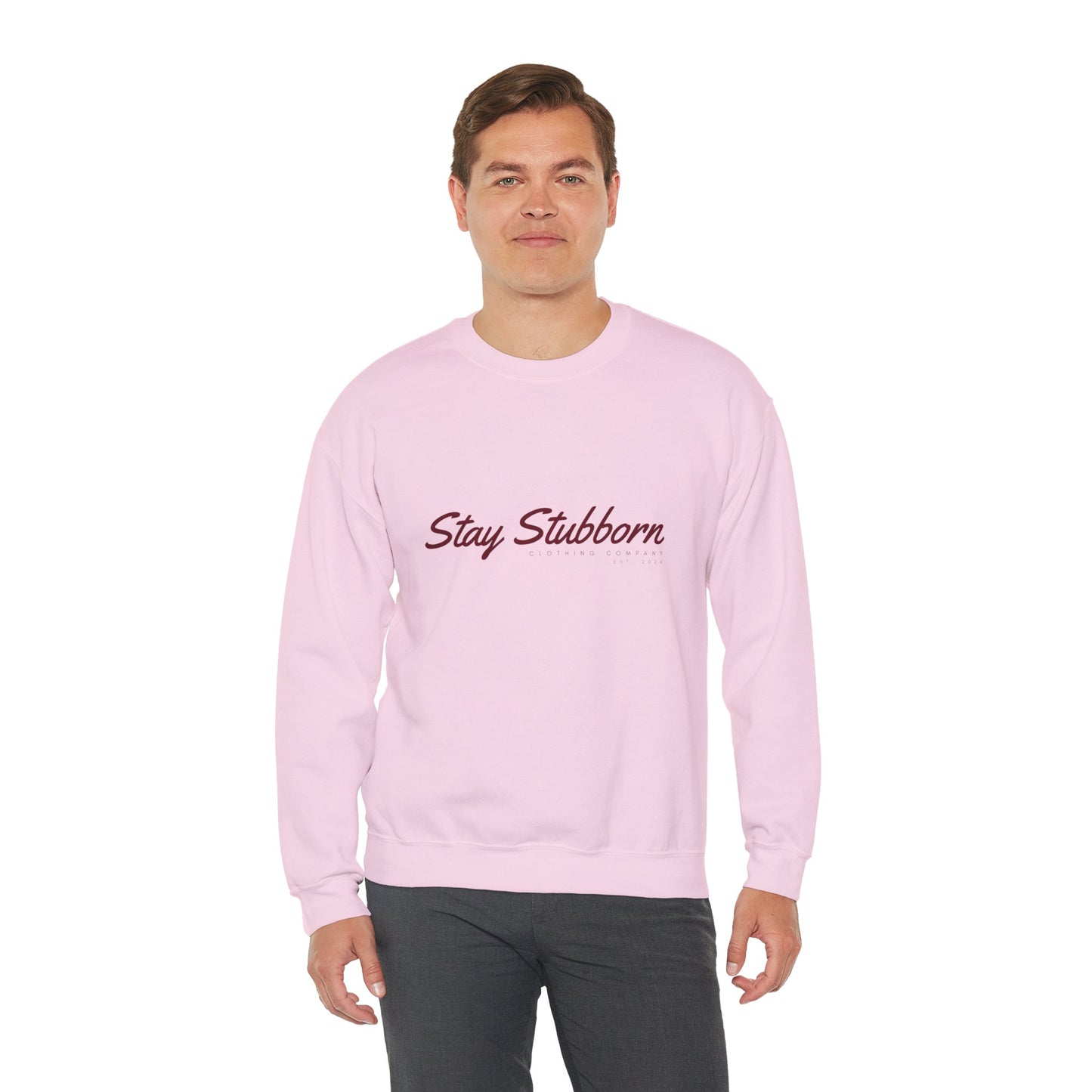 Stubborn - Men's Crewneck Sweatshirt