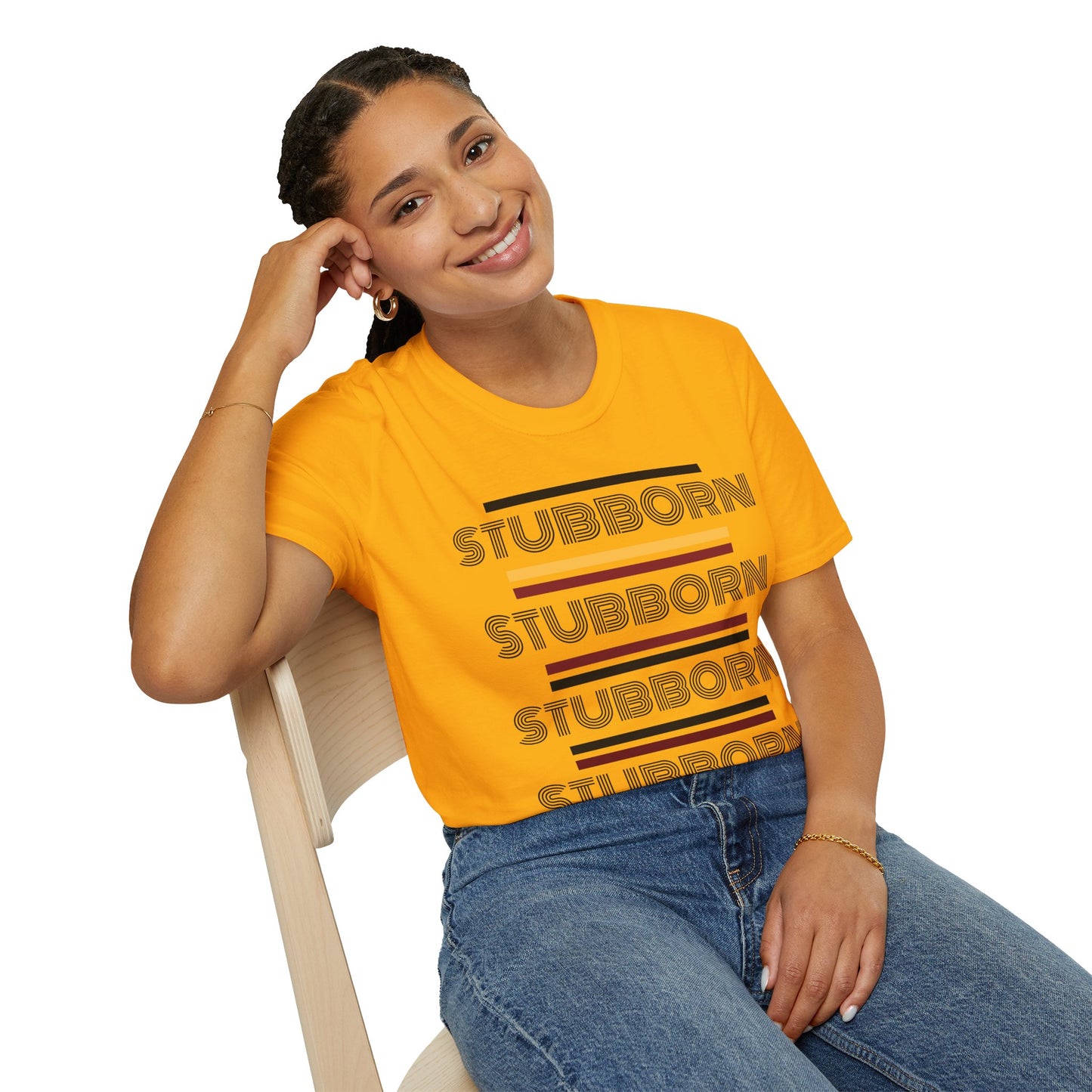 Stay Stubborn Retro - Women's T-Shirt