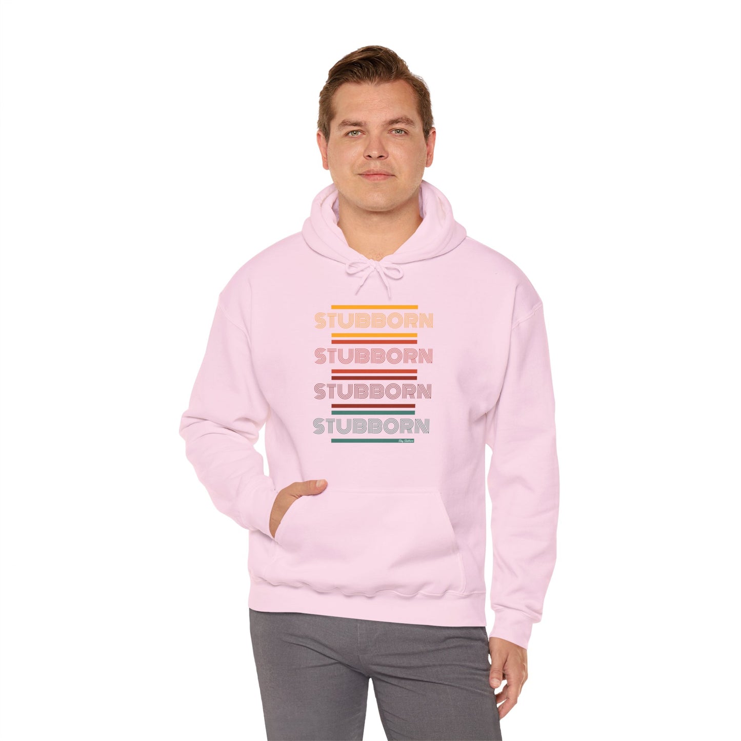 Stay Stubborn Retro - Hoodie