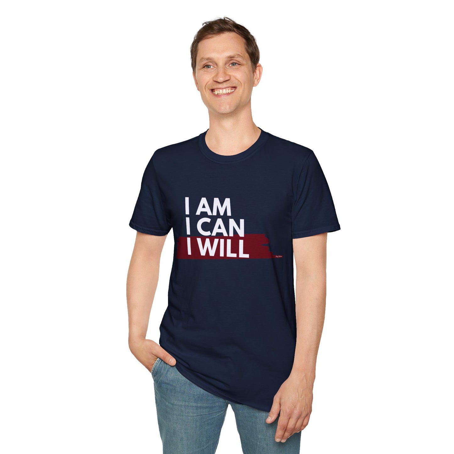 I AM, I CAN, I WILL - Men's T-Shirt