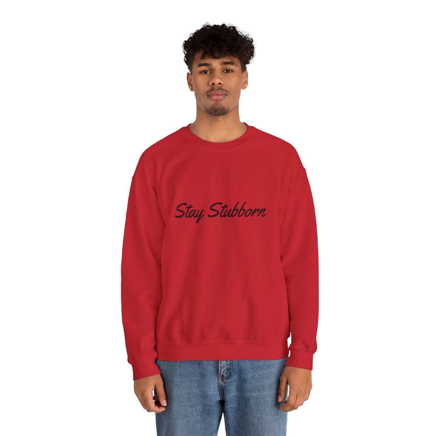 Stubborn - Men's Crewneck Sweatshirt