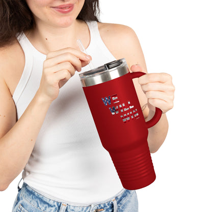 We Will Win - 40oz Insulated Travel Mug -