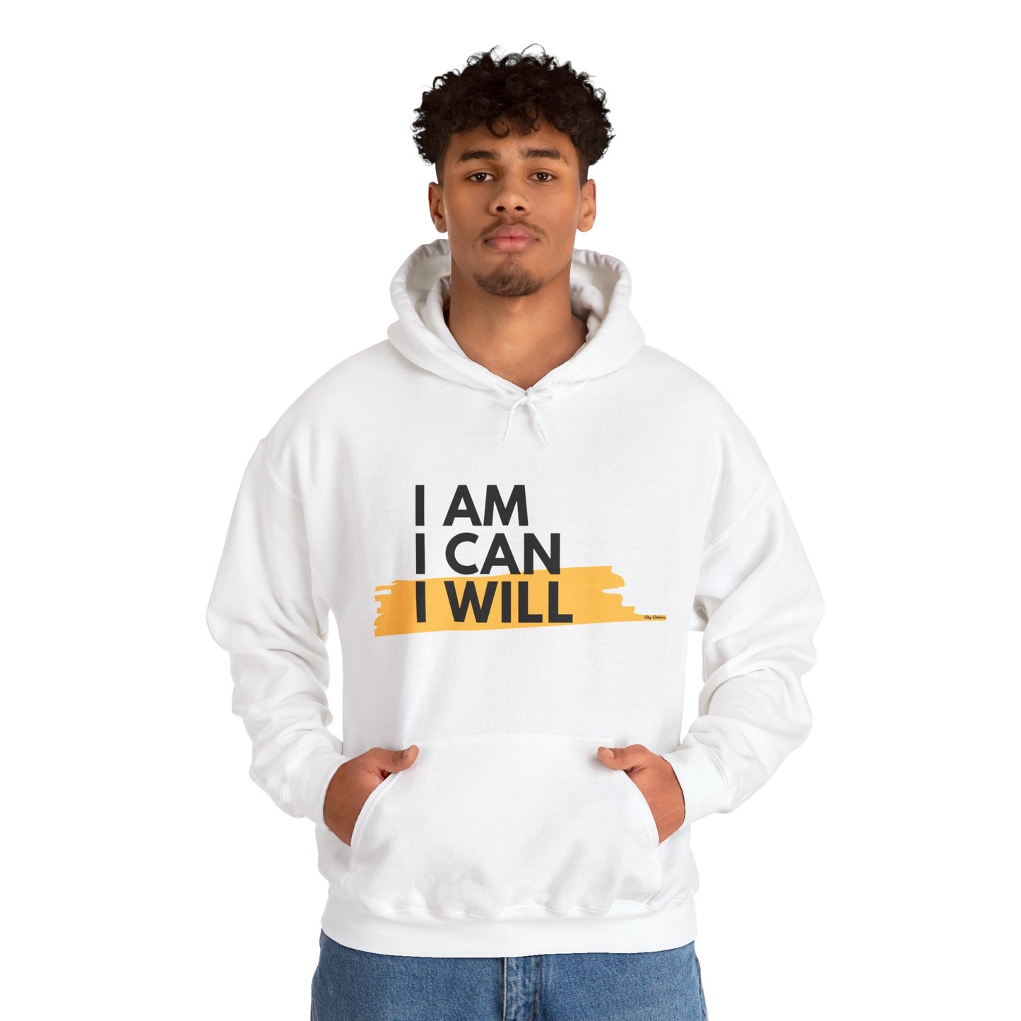 I AM, I CAN, I WILL - Men's Hoodie
