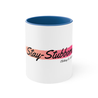 Original Stay Stubborn Accent Coffee Mug, 11oz