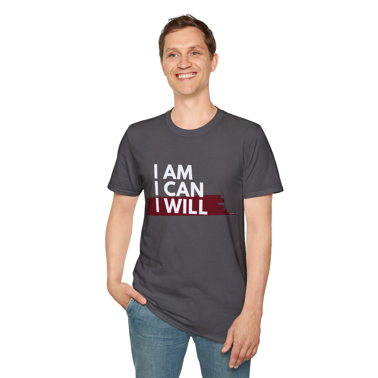 I AM, I CAN, I WILL - Men's T-Shirt