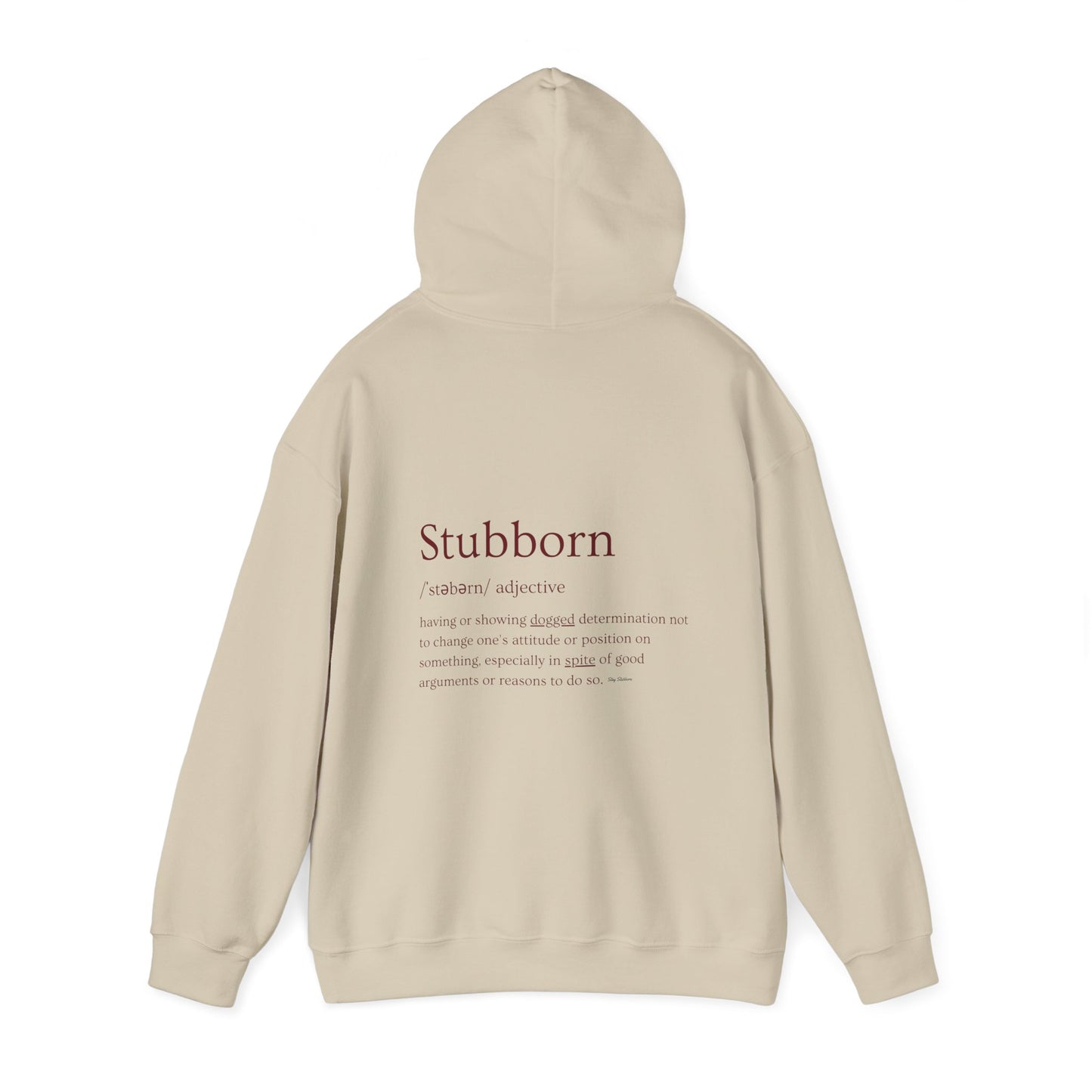 Stubborn - Men's Hoodie
