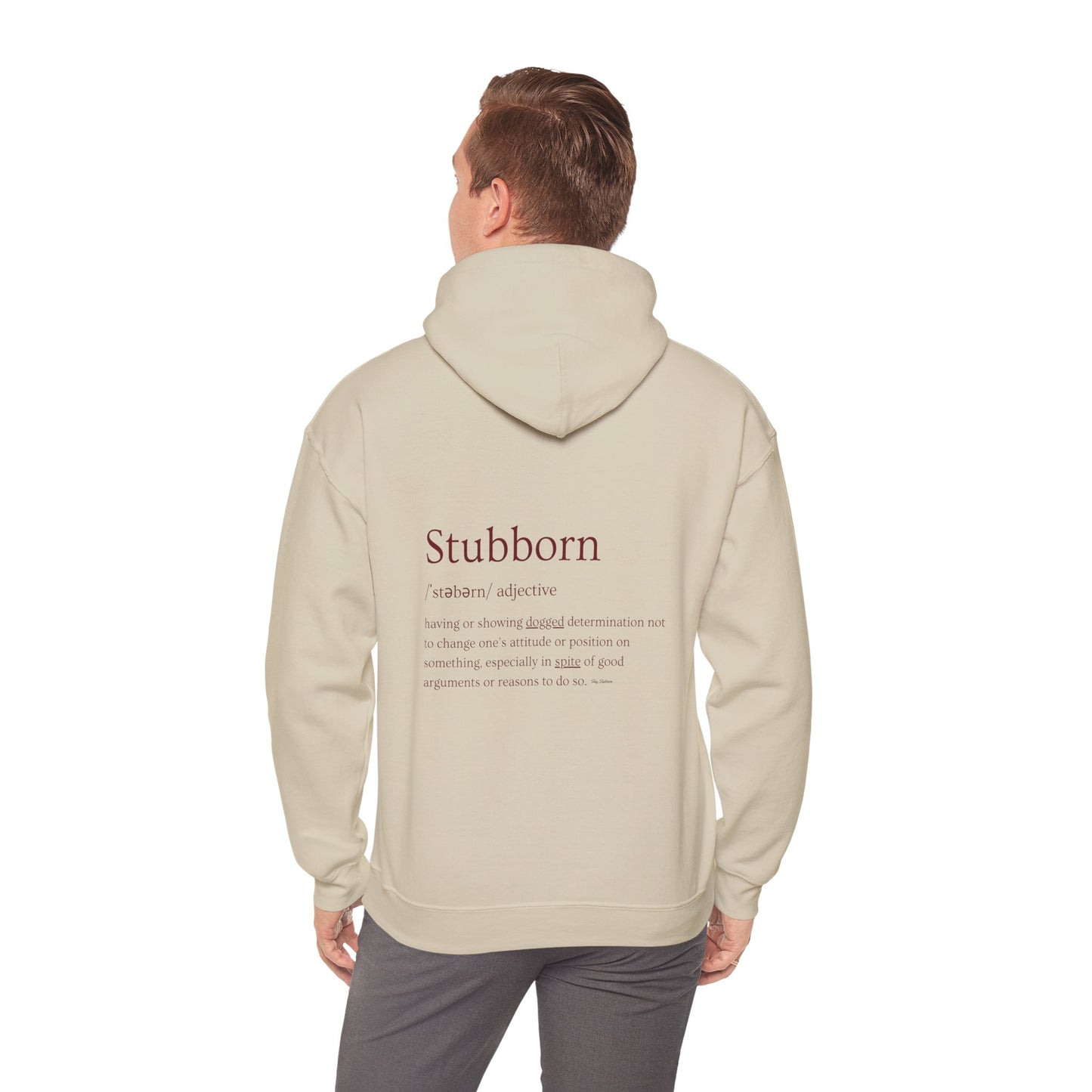 Stubborn - Men's Hoodie
