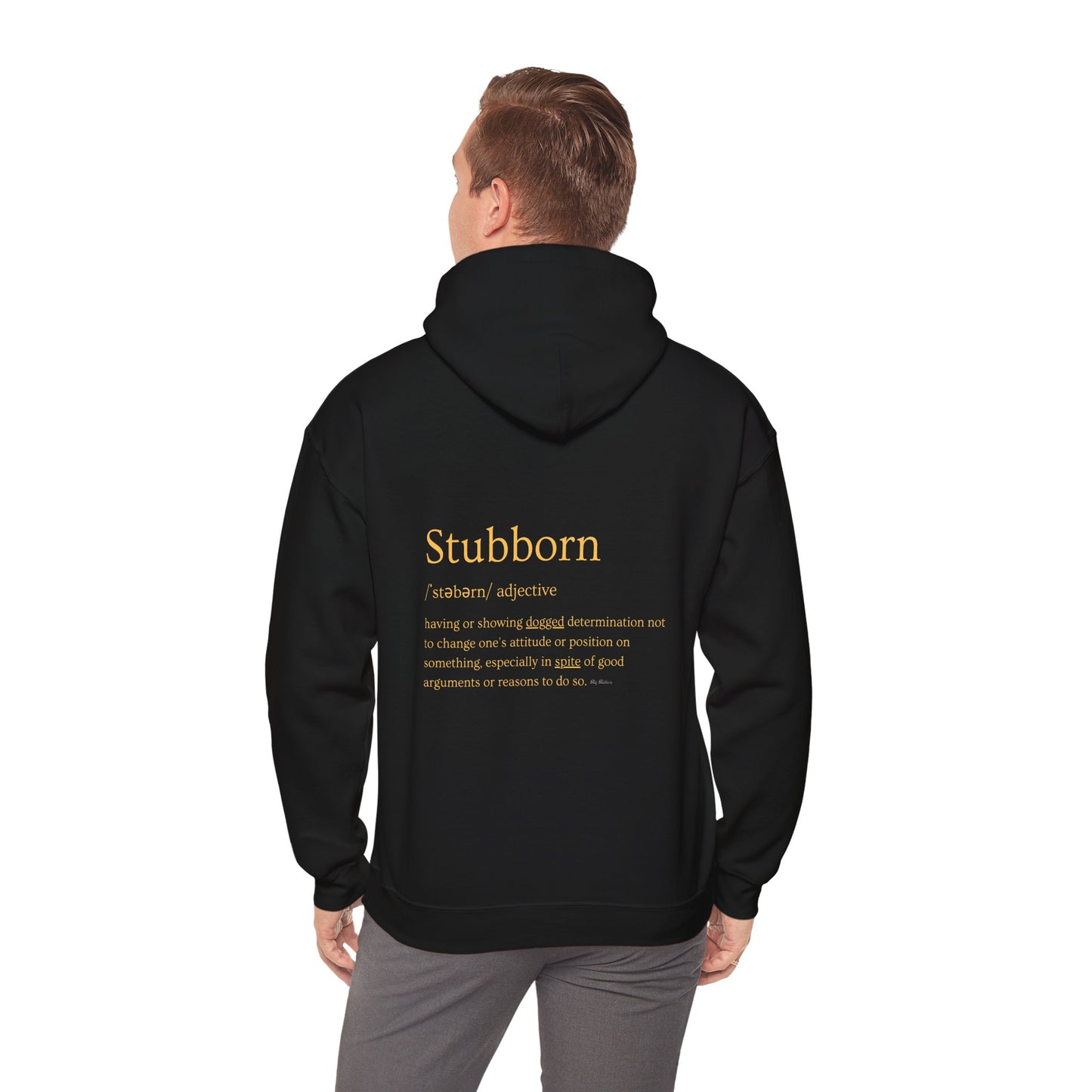 Stubborn - Men's Hoodie