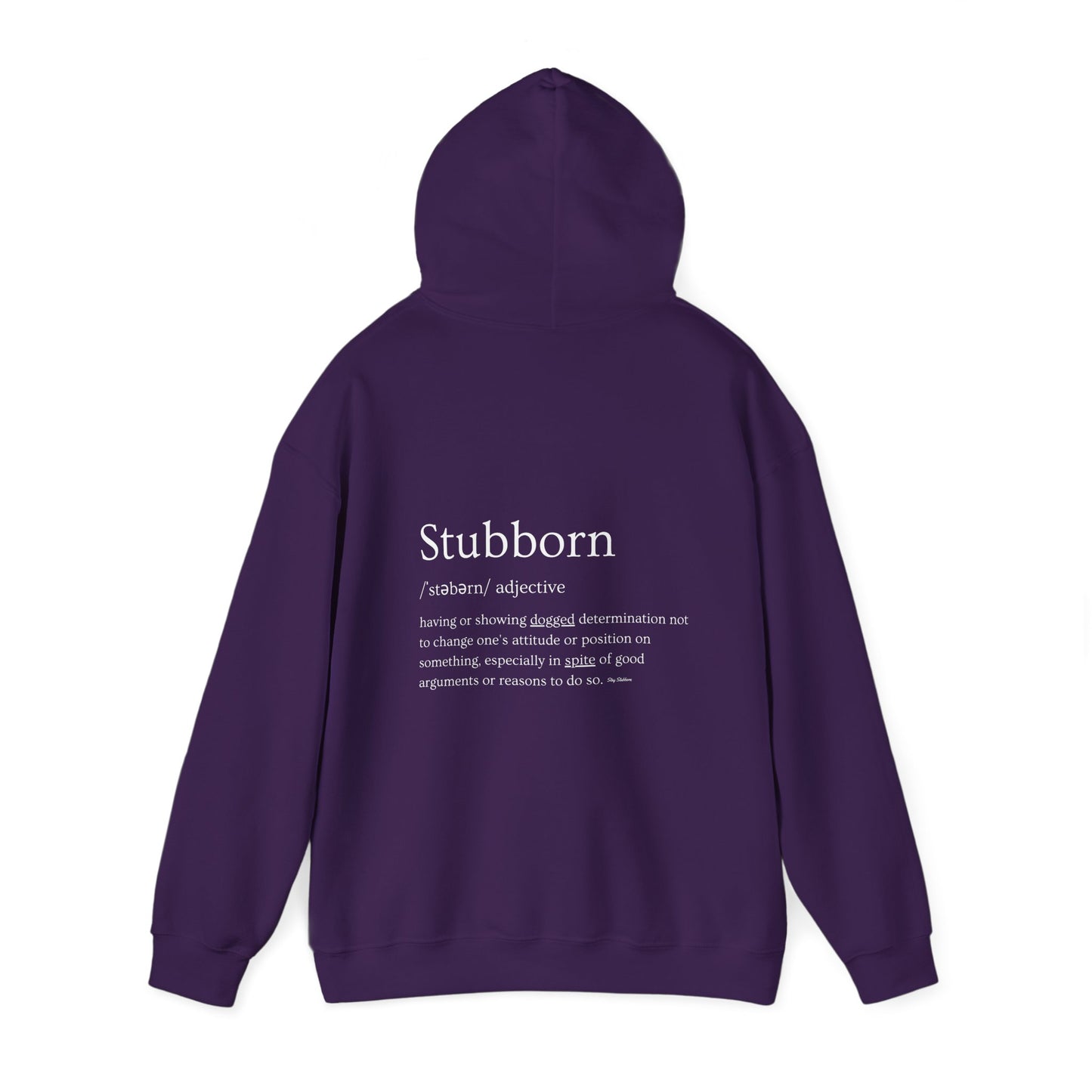 Stubborn - Men's Hoodie