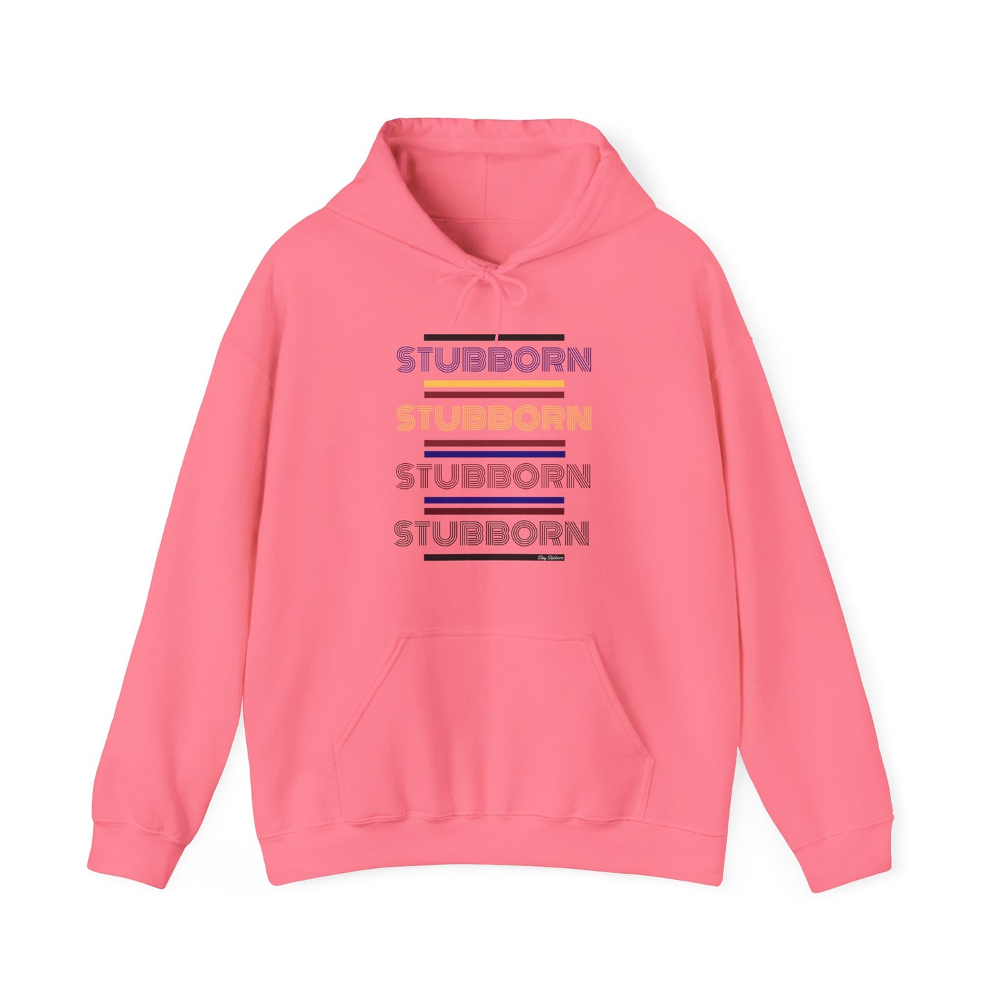 Stay Stubborn Retro -  Hoodie