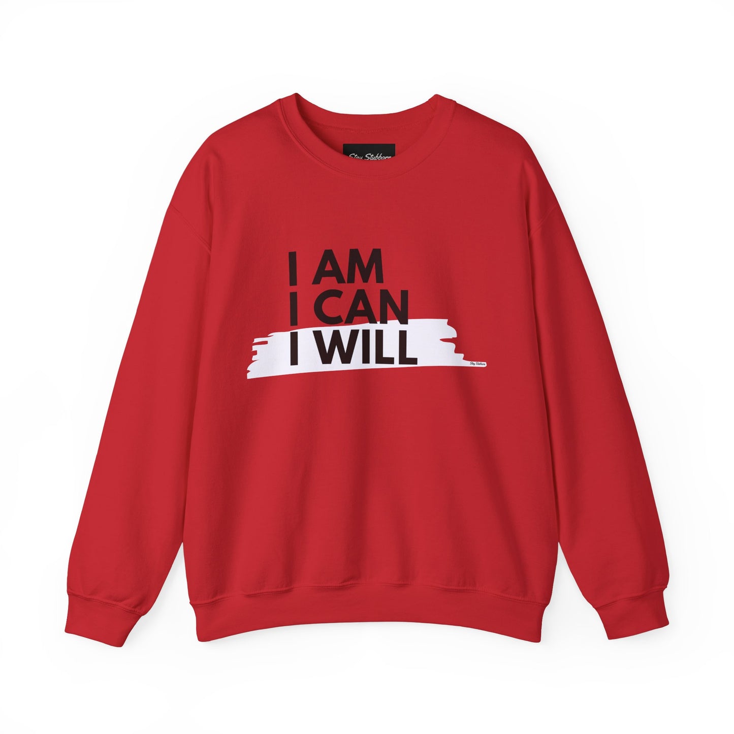I AM, I CAN, I WILL - Men's Crewneck Sweatshirt