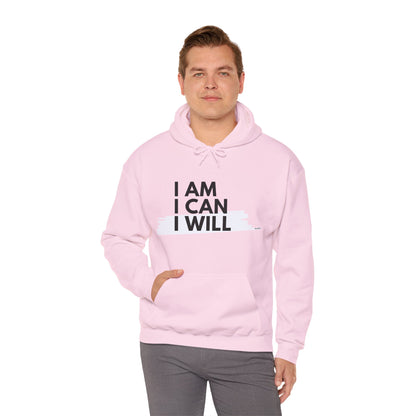 I AM, I CAN, I WILL - Men's Hoodie