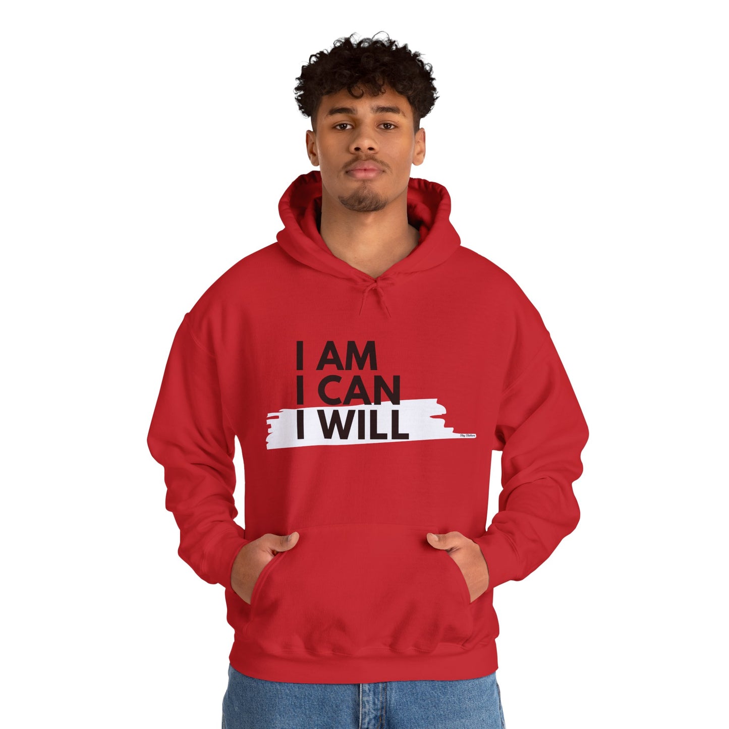 I AM, I CAN, I WILL - Men's Hoodie